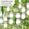 HADEEONG Bird Reflectors to Keep Birds Away, 8-Pack Reflective Owl