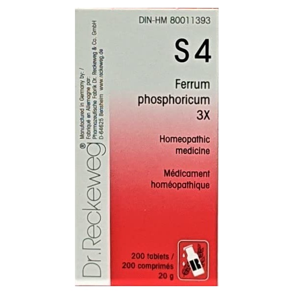 Dr. Reckeweg S4 Ferrum Phosphoricum 3X