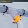 POWERTEC 70306 4 Inch Dust Collection Fittings Network with Dust