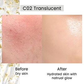 CATKIN Face Makeup Primer Base Ultra Hydrating Essense Natural Glow Finish for Dry Skin Blur Pores Infused with Black Truffle Serum & Hyaluronic acid Translucent Oil Free Formula