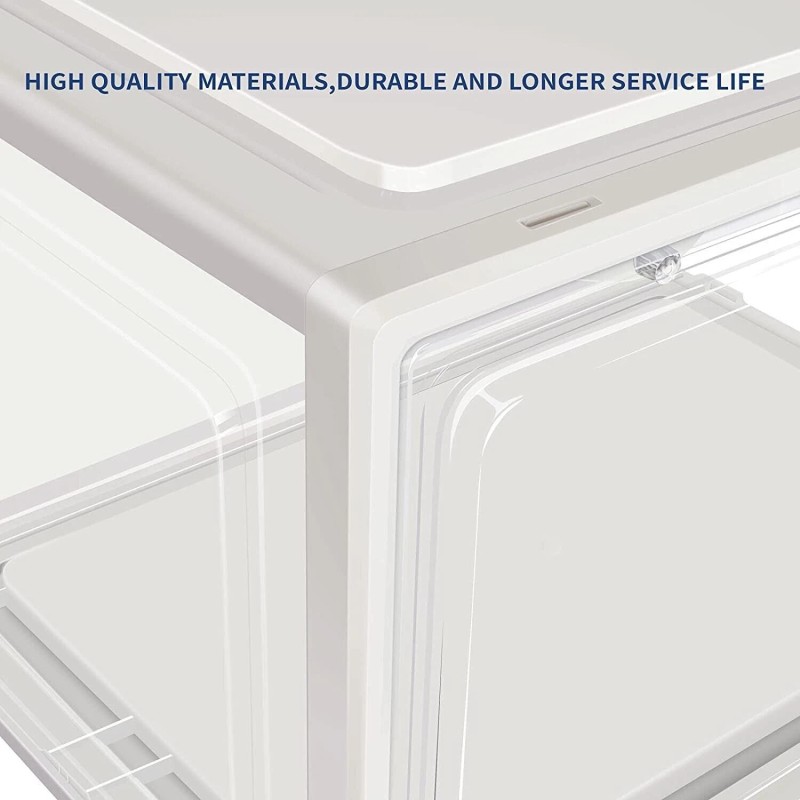 Case 2x 4x 8x Magnetic Drop Side Shoe Box Storage