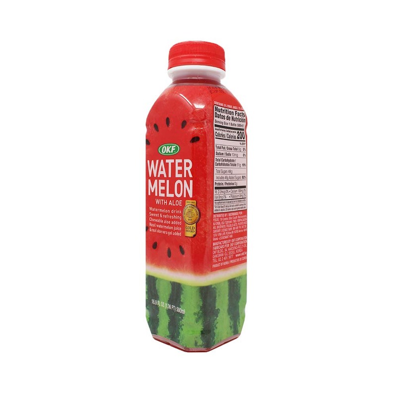 OKF Watermelon with Aloe, 16.9 Fluid Ounce (Pack of 12)