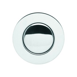 PF WaterWorks PF0737 Upgrade, SinkSTRAIN FlexPOPUP Diameter 1.5 inch Pop-Up Drain Flange and Stopper Cap Replacement (Threaded) -for EasyPOPUP, ClogFREE-Chrome