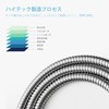 OFFO Shower Hose Replacement Stainless Steel Explosion Proof Leak Proof