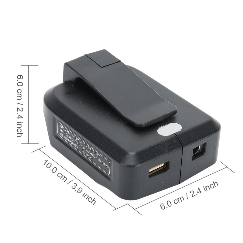 Battery Converter with USB & Charging Performance for Makita 18V