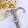 Healifty 3 Prong Hook Wall Mounted Robe Hook Retro Utility