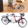 Bicycle Model Tandem Bicycle 1/10 Simulation Bike Detachable for Boys