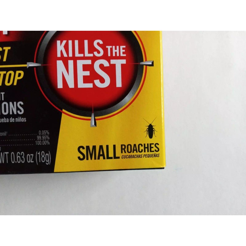 COMBAT MAX 12 Month Roach Killing Bait, Small Roach, Child-Resistan