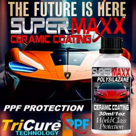 SUPERMAXX CERAMIC CAR COATING PPF MATTE GLOSS POLYSILAZANE SPRAY VINYL WRAP PROTECTION