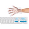Disposable Gloves, Polyethylene, Ultra Thin, Vinyl Gloves, Transparent, Practical, Ultra