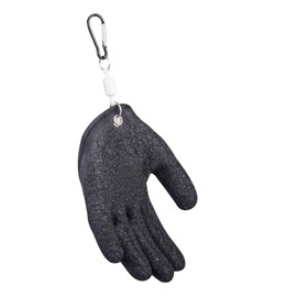 Jiakalamo Fishing Glove for Men, Fishing Catching Gloves with Magnet Release, Quick Drying,Non-Slip Puncture Resistant Proof Gloves Accessories for Handling Catching Cleaning(COLOR:Left with Buckle)