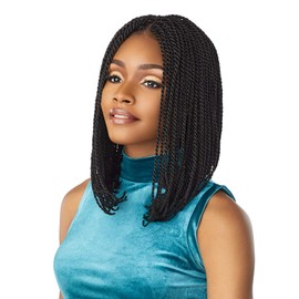 Sensationnel lace front wig - cloud 9 4x4 braided lace wig senegal twist bob