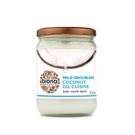 Biona Organic Coconut Oil Cuisine - Mild & Odourless 470ml (5 pack)