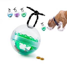 SVD.PET Dog Treat Ball: Dog Activity Treat Ball & Treat Dispensing Dog Toys, Interactive Dog Toys, Slow Feeder, Great Gift for Dogs (Green)