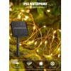 Minetom Solar String Lights for Outside, 33Ft 100 LED 1