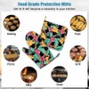 Mxocom Shark Oven Mitts and Pot Holders Sets Sea Ocean