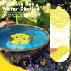 5 Pack Floating Bee Islands, Foam Bee Watering Stations &