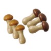 speed mao Natural Wood, Cute, Mushroom Shape, Chopsticks Rest, Calatory,
