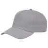 Lids Blank Hook Shot A-Frame Adjustable Snapback Hat, Light Grey