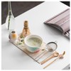 Matte Textured Ceramic Matcha Whisk Set, 8-Piece Matcha Kit Includes