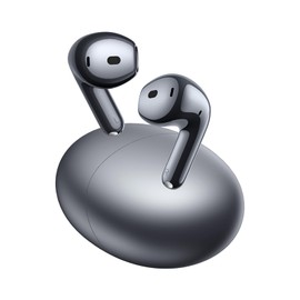 HONOR Choice Earbuds S7, Tri-mic AI Call Noise Cancelling Headphones, 36 Hours Bluetooth Headset, Bluetooth 5.3 Headset with Microphone, IP54 Wireless Earphones, Grigio