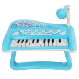 Piano Keyboard Toy for Kids, 24 Keys Piano for 3 4 5 Year Old Girls Boys Birthday Gift Musical Piano Toy with Microphone and Music