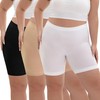 INNERSY Plus Size Anti Chafing Shorts Leggings High Waisted Womens