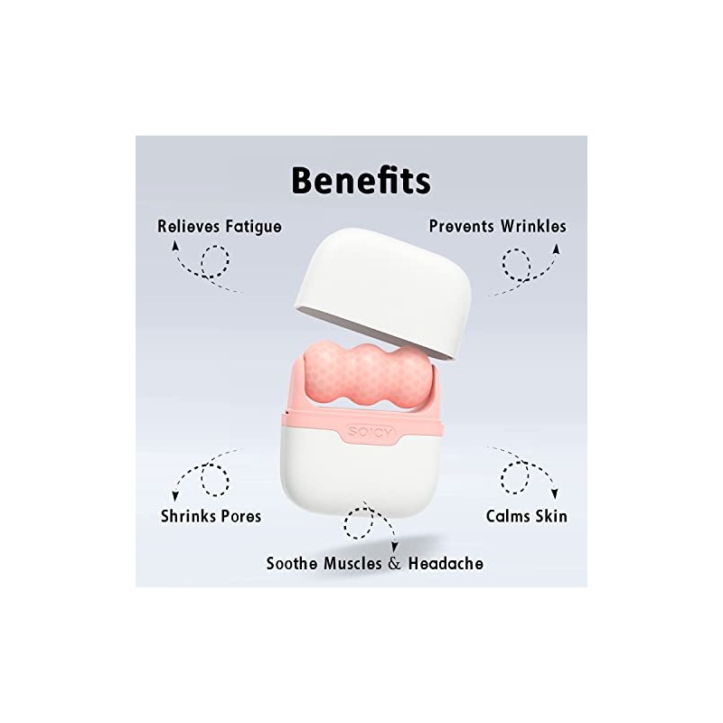 Leeshine Ice Roller Set for Face and Eyes - Premium