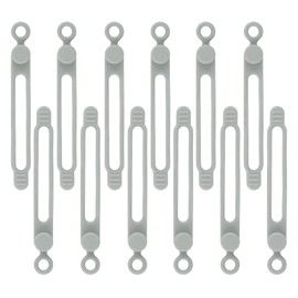 Reusable Cable Ties and Zip Ties - Silicon Cable Straps, Cord Organizer, Cable Management - Small Tie Wraps for Cable Organization