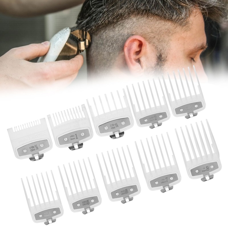 Professional Hair Clipper Attachment Comb Hair Trimmer Guards Haircut Accessories