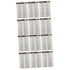 Baluue Sets Eyebrow Stamp Set Easy to Apply Reusable Stickers