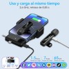 GARUISKY 3 en 1 Microfono Inalambrico de Solapa 2 Pack