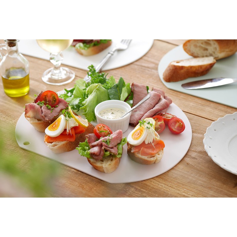 Ihara Planning Cutting Board, Smooth Anti-bacterial Cutting Board, Smoky Pink,