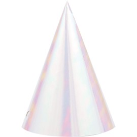 Trendware Iridescent Party Hats, 24 Count