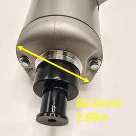 Juicinyi Starter Motor Compatible with Honda Recon Sportrax Fourtrax ATV TRX250 TRX250EX TRX250TE TRX250TM 229CC 31200HM8003 31200HM8A41 31200-HM8-003 31200-HM8-A41 1997-2014 23203