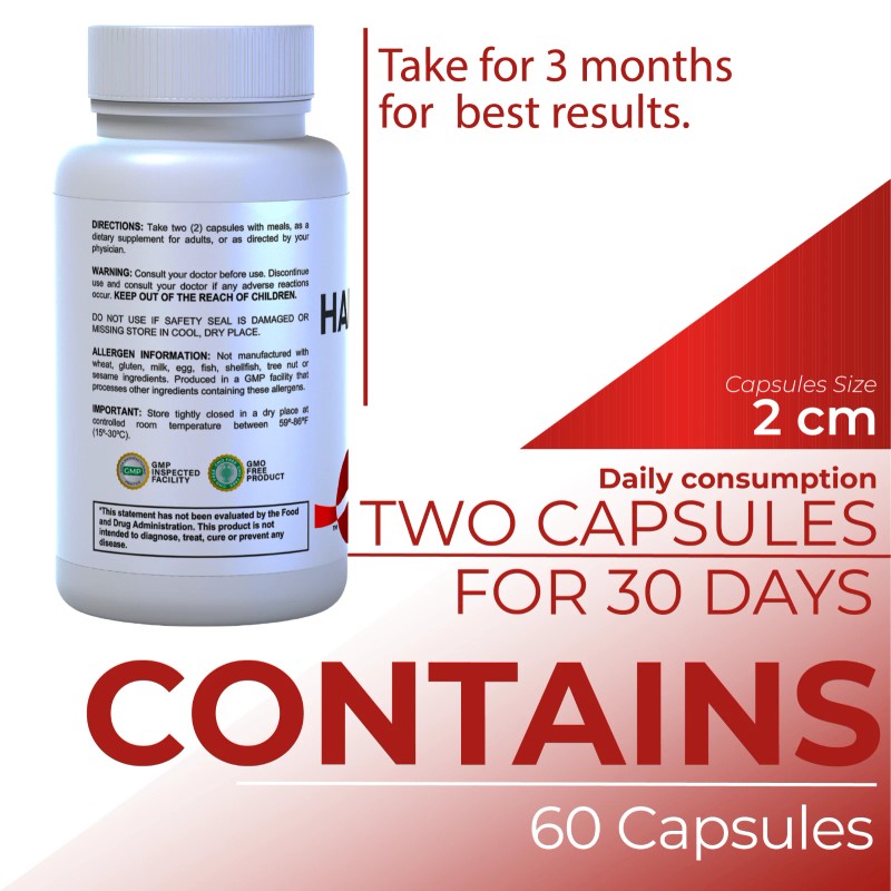 Hallosmine Plus Diosmin 500mg Varicose Veins, Hemorrhoids, Heavy Legs -
