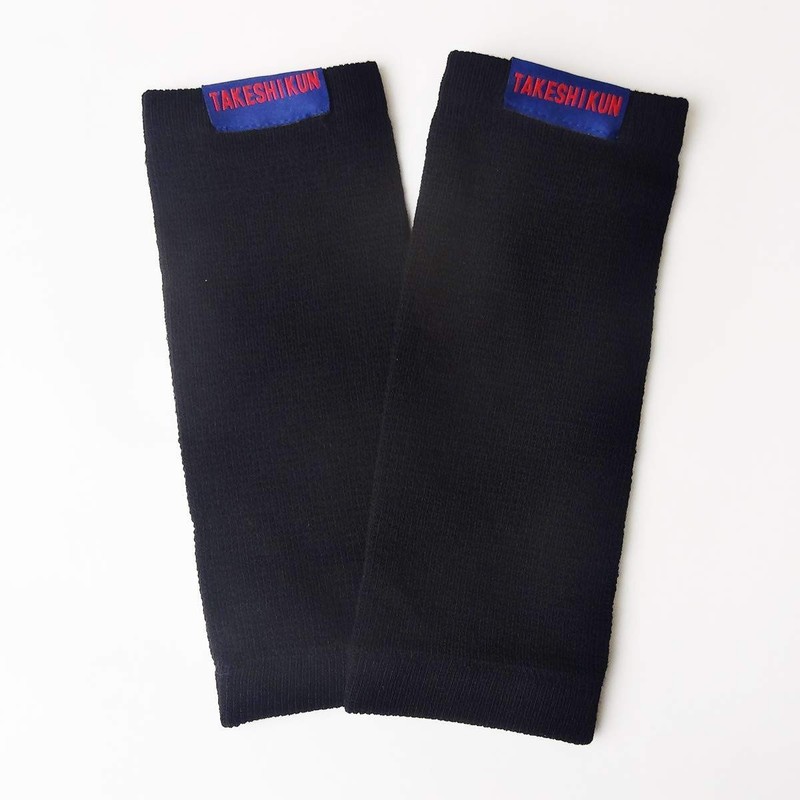Mie Chemical Industry NO.TK01-BK Mierrobe Bamboo Yarn Arm Cover, 20,
