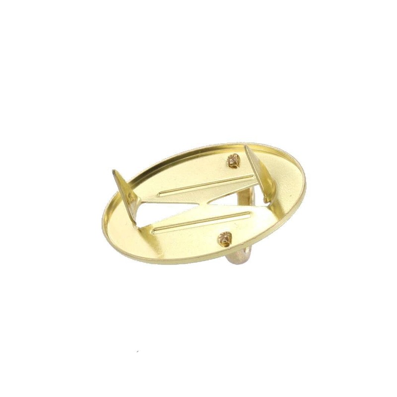 Buckleguy.com T3016 Natural Brass, Tuck Lock, Solid Brass-LL