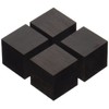 Yamamoto Acoustics Craft Cube Base African Ebony Wood (4 Pieces)