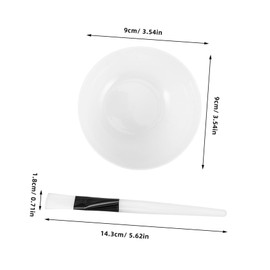 minkissy Diy Face Mask Kit 4 Pack Face Mask Bowl Set Supplies Beauty Tools Accessories