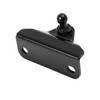 X AUTOHAUX 2pcs 10mm Car Ball Studs Mounting Brackets Black