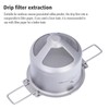 Boundless Voyage Titanium Coffee Drip Filter Reusable Pour-Over Coffee Filters