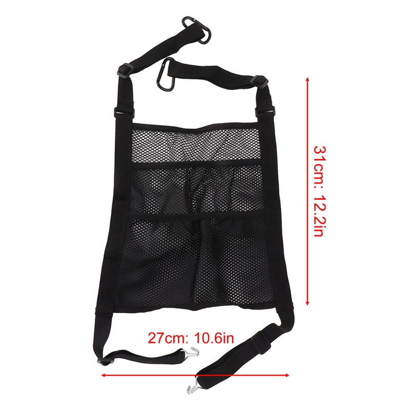 Car Net Bag Barrier 3 Layer Stretchable Universal Backseat Mesh
