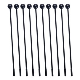 UUYYEO 10 Pcs 28cm Small Mallet Drum Sticks Large Hand Percussion Mallets Sound Percussion Drum Sticks Long Drum Mallets Sets Hard Plastic Drum Sticks for Kids Adults