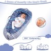 Baby Lounger - Infant Lounger for Newborn 0-24 Months, Breathable