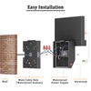 Coinmit 2 Pack Modern Outdoor Wall Light 3000K 24W Porch