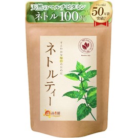Hot Farm Nettle Tea Bag, 0.06 oz (1.5 g) x 30 Packs, Nettle Tea Pack, Decaffeinated Herbal Tea