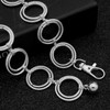 LIMHOO Metal Waist Chain for Women Belly Link Chain Belt
