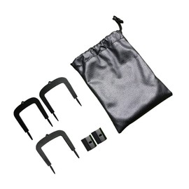 Kisangel Golf Accessories 1 Set Putting Gate Golf Training Aid for Practice Sturdy Aluminum Alloy Material