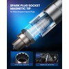 KAX 3Pcs Ignition Coils and 6Pcs Iridium Spark Plugs w/Magnetic